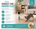 iHome Interactive Laser Toy for Cats, Automatic Rotating Laser Cat Toy