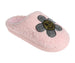 Kensie Slippers for Kids Smiley Face Slippers for Girls - Fuzzy Cute Slippers with Rhinestones for Little Kid/Big Kid