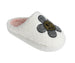 Kensie Slippers for Kids Smiley Face Slippers for Girls - Fuzzy Cute Slippers with Rhinestones for Little Kid/Big Kid