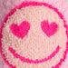 Kensie Slippers for Kids Smiley Face Slippers for Girls - Fuzzy Cute Slippers with Rhinestones for Little Kid/Big Kid