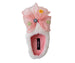 kensie girl Girl's Faux Fur Slippers with Floral Bow Detail