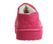 Kensie Platform Slippers for Women - Fuzzy House Shoes, Microsuede Women's Slippers for Indoor Outdoor, Cozy and Comfortable House Slippers for Women