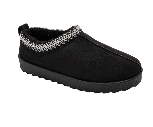 Kensie Womens' Platform Slippers – Cozy Slip-On House Slippers with Plush Lining, Indoor Outdoor Comfy Shoes