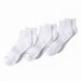 Lands' End Men’s Socks - 3-Pack Half Cushion Sport Quarter Socks