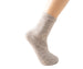 Lands' End Womens Full Terry Midi Crew Socks 3 Pack