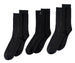 Lands End Mens Bamboo Viscose Crew Socks 3-Pack