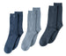 Lands End Mens Bamboo Viscose Crew Socks 3-Pack