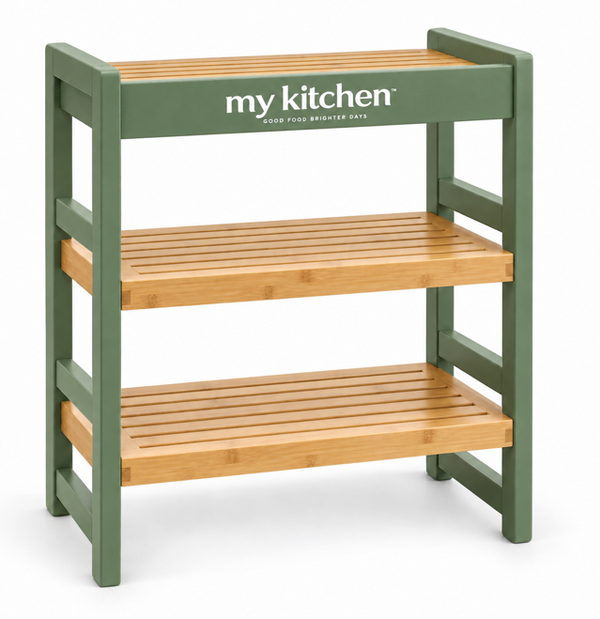 My Kitchen Bamboo Shelving Rack