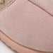 PIXIE BLOOM Toddler Girls Faux Fur Lined Slide Boot with Decorative Collar