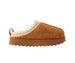 PIXIE BLOOM Toddler Girls Faux Fur Lined Slide Boot with Decorative Collar