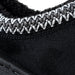 PIXIE BLOOM Women's Microsuede Platform Slipper with Embroidered Collar