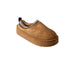 PIXIE BLOOM Women's Microsuede Platform Slipper with Embroidered Collar