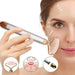 Purify 2 in 1 Vibrating Face Roller, Electric Jade Roller Facial Massager for Wrinkles, Flaws, Eye Puffiness
