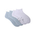 Sam Edelman Women’s Quarter Socks - 6 PK Cotton with Scalloped Edge & Cushioned Sole