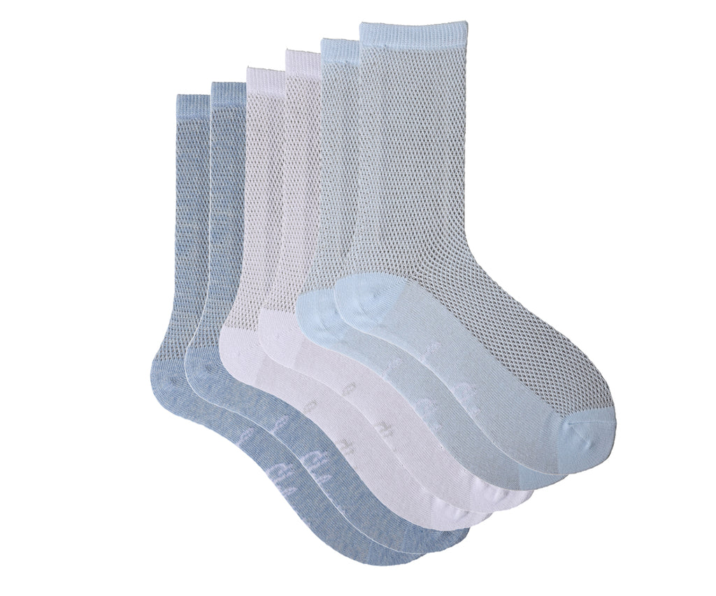 Sam Edelman Women’s Anklet Socks - 3 PK Mesh Cotton Slouchy Anklet Socks - Breathable Lightweight Comfort