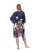 Tahari Women's 100% Viscose Lightweight Tropical Print Kimono