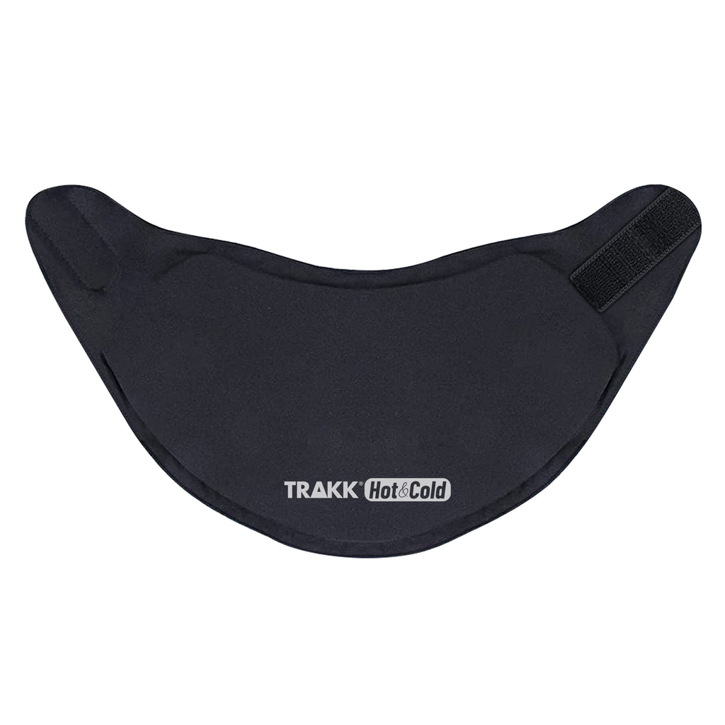 TRAKK ICE Neck Ice Pack Wrap For Help Neck Pain Relief Innovative and Adjustable Cooling Therapy Solution: Ergonomically Designed, Flexible, Reusable