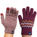 The Merino Wool Mountain and Marled Knit Glove 2-pack