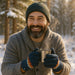 The Merino Wool Mountain and Marled Knit Glove 2-pack
