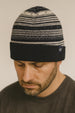 Merino Wool Modern Fair Isle Knit Beanie