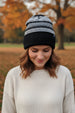 Merino Wool Modern Fair Isle Knit Beanie
