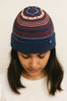 Merino Wool Modern Fair Isle Knit Beanie