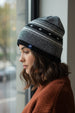 The Merino Wool Slouchy Modern Fair Isle Beanie