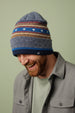 The Merino Wool Slouchy Modern Fair Isle Beanie