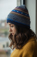 The Merino Wool Slouchy Modern Fair Isle Beanie