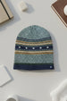 The Merino Wool Slouchy Modern Fair Isle Beanie