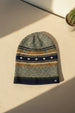 The Merino Wool Slouchy Modern Fair Isle Beanie