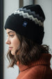 The Merino Wool Mountain Scape Knit Beanie