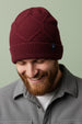 The Softest Ultra Cozy Yak Yarn with Diamond Cable Knit Beanie
