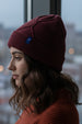 The Softest Ultra Cozy Yak Yarn with Diamond Cable Knit Beanie