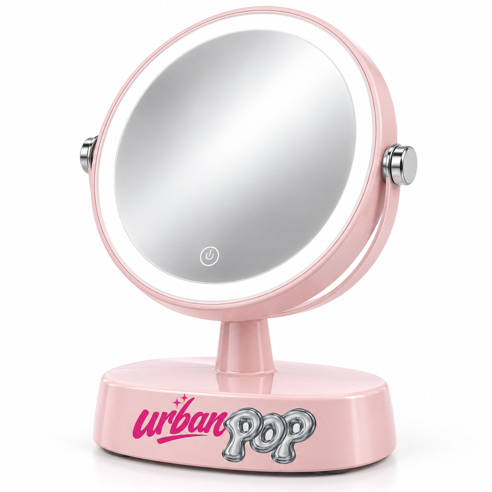 Urban Pop LED Tabletop Makeup Mirror