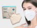 KN95 3D Protective Face Mask - 5-Ply Breathable Protective Filter -  Outdoor Anti-Dust Mask - FDA Registered