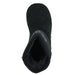 bebe Girl's Winter Boots Fur Boot Cuffs Sherpa Lined Shearling Microsuede Boots, Black