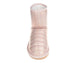 bebe Girl's Winter Boots Fur Boot Cuffs Sherpa Lined Shearling Microsuede Boots - Warm Boots For Girls, Rose Gold