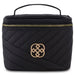 Daisy Fuentes Women's Quilted Makeup Bag - Makeup Organizer Travel Bag, Cosmetic Bag, Toiletry Bag, Square Train Case