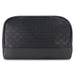 Daisy Fuentes Women's Large Dome Flat Makeup Bag Pouch- Makeup Organizer Travel Bag, Cosmetic Bag, Toiletry Bag