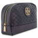Daisy Fuentes Women's Large Dome Flat Makeup Bag Pouch- Makeup Organizer Travel Bag, Cosmetic Bag, Toiletry Bag