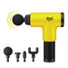 EVERLAST Beast Deep Muscle 6 Speed 4 Head Massage Gun Rugged