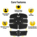 EVERLAST Electronode Wireless Therapy TENS Massager