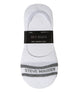Steve Madden Men's 5 Pair's Comfy Athletic No-Show Invisible Multi Pique Foot Liner / Footies Socks