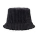 Tahari New York Women's Wide Wale Corduroy Bucket Hat - Chic and Stylish Headwear Packable for Travel