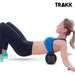 TRAKK Extreme Rubberized Multi Speed Vibrating Foam Roller Pain Relief and Muscle Recovery