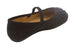 Sara Z Toddler Girls Microsuede Fringe Slip On Ballet Flat With Arch Strap