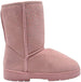Via Rosa Womens 8 Inch� Mid Calf Microsuede Winter Boots Embellished with Sparkly Rhinestones