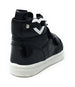 bebe Kids Girls High Top Velcro Strap Sneakers Shoes With Heart Embellishment (See More Colors and Sizes)