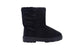 Via Rosa Womens 7 Inch� Mid Calf Microsuede Winter Boots with Faux Fur Back Shaft Embellishment